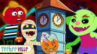 Hickory Dickory chanson dhalloween  Chanson squelette effrayante et effrayante  Teehee Ville [upl. by Eceinaj]