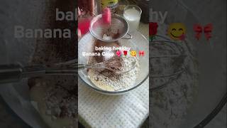 Healthy Banana cake anyoneviralfoodshortsshortrecipebananacakefypシ゚viralchocolatecooking [upl. by Naro213]