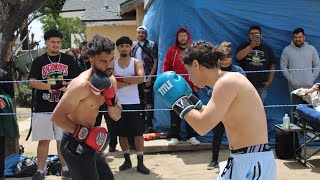 Bakersfield Boxing 15 Wavy vs Spazz [upl. by Eiramadnil]