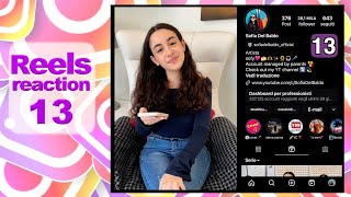 Instagram REELS Reaction 13  Sofia Del Baldo [upl. by Shanahan]