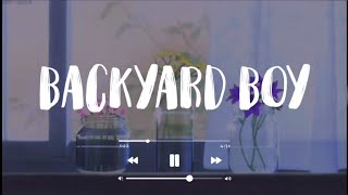 Clarie Rosinkranz  Backyard Boy Lyrics Terjemahan Indonesia [upl. by Elyad]