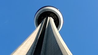 Going up 114 floors Scenic OTIS highrise traction elevators  CN Tower Toronto Canada [upl. by Prochoras254]