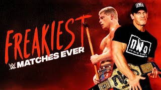 4 hours of the Freakiest Matches in WWE history full matches marathon [upl. by Eniaj]