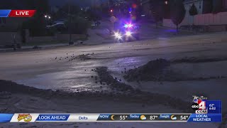 Bangerter Highway closed due to flooding Draper City declares State of Emergency [upl. by Holly-Anne]