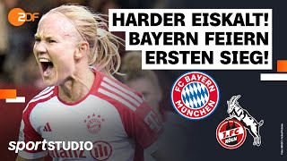 FC Bayern München – 1 FC Köln  FrauenBundesliga 2 Spieltag Saison 202324  sportstudio [upl. by Solorac969]