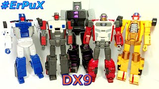 STUNTICONS  MENASOR  DX9  Masterpiece Transformers  shorts compilation [upl. by Fraser]