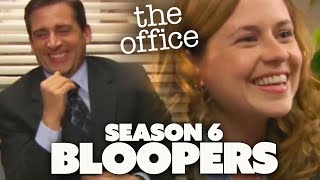 Season 6 BLOOPERS  The Office US  Comedy Bites [upl. by Sailesh853]