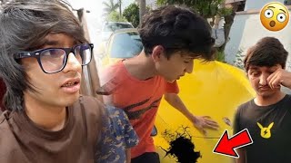 Sahil ne car thok diya 😱 sourav joshi vlogs [upl. by Mehcanem435]