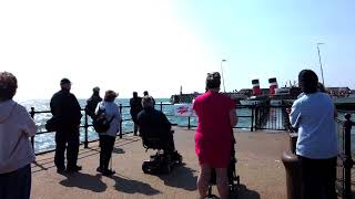 The Waverley Porthcawl to Ilfracombe the last paddle steamer in the world [upl. by Nabatse774]