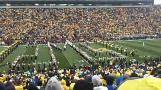 Michigan Band Entrance and Hail to the Victors vs Penn State [upl. by Akiemahs]