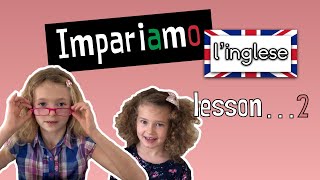 INGLESE PER BAMBINI  02  è facile [upl. by Imoian]