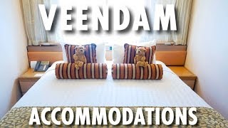 Veendam Tour amp Review Accommodations  Holland America Line  Cruise Ship Tour amp Review [upl. by Mariya400]