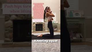 Kneeling squats [upl. by Jaimie]