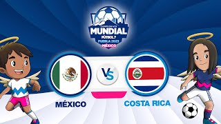 🔴 México vs Costa Rica  Campeonato MundialFut7Puebla [upl. by Airec]