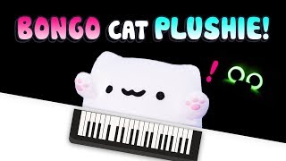 How to make Bongo Cat Meme Plushie DIY Easy Cat Plush Free Pattern [upl. by Vharat770]