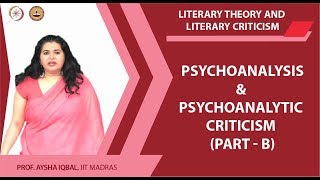 Psychoanalysis and Psychoanalytic criticism PART B [upl. by Delila]