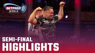 PRICE PINS PERFECTION  SemiFinal Highlights  2022 Betfred World Matchplay [upl. by Leahcimsemaj]