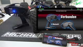 Traxxas Link Wireless Modul getestet am Traxxas Sledge 6S RTR  XMax TRX4 Hoss Max Rustler [upl. by Anthe532]