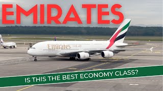 Flying Emirates Economy on an A380  What to Expect [upl. by Kenleigh110]