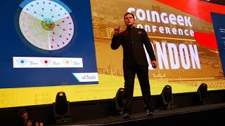 Craig Wright on Metanet Coingeek London [upl. by Adlez]