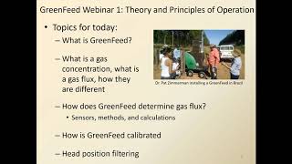 GreenFeed Webinar Part 1  Theories and Principles of Operation [upl. by Bikales915]