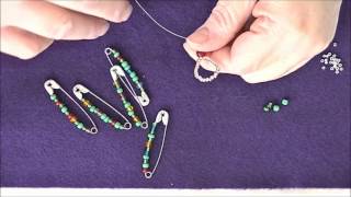 Make a Beaded Christmas Tree Ornament [upl. by Ahcarb]