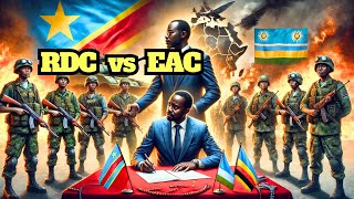 RDC refuse de signer accord ChineEAC coopération sécuritaire en péril tensions avec le Rwanda [upl. by Arhsub581]