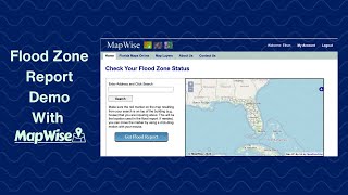 Flood Zone Report Demo [upl. by Omarr324]