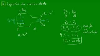 Equação da continuidade [upl. by Nielsen]