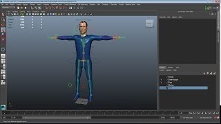 Maya Rigging 4 Controls for Arms and Legs [upl. by Borchert]