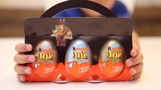 Toys In Kinder Joy Metal Eggs  Ice Age Collision Course Collection [upl. by Ecinrev491]