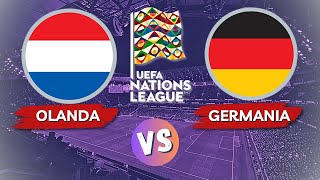 Olanda vs Germania ➤ UEFA Nations League ⚽ Commento in inglese [upl. by Bettencourt476]