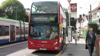 Route 466 London Buses in South London 15 September 2011 [upl. by Wachter]