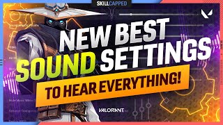 NEW BEST SOUND SETTINGS TO HEAR EVERYTHING  Valorant Settings Guide Audio HRTF amp More [upl. by Niveek]