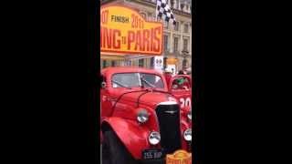 Peking to Paris 2013  The first car past the finish line [upl. by Camden]