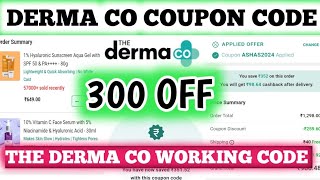 derma co coupon code  the derma co coupon code  300 off [upl. by Enyawud298]