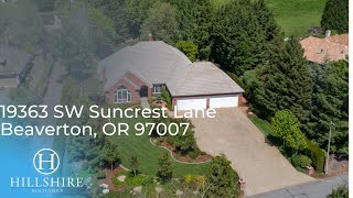 19363 SW Suncrest Ln Beaverton OR 97007  Beaverton Real Estate [upl. by Ticon753]