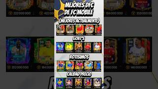 Los mejores dfc actualmente fc mobile 👻 fcmobile fichas viral fifa jugadores futbol mundial [upl. by Craggie]