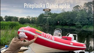 Danėje – moderni pramoginių laivelių nusileidimo prieplauka slipas [upl. by Nibram453]