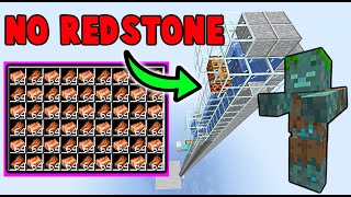 Simple Copper Mob Farm NO Redstone 420 copperhr  TUTORIAL [upl. by Lledrac]