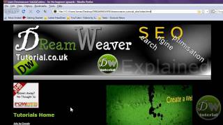 Dreamweaver Tutorial  Floating Div Tags in Dreamweaver cs4 [upl. by Rasia]