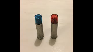 38 special blue vs red shotshell as a self defense load including slow mo footage [upl. by Wendie737]