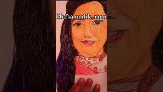 Hafsa malik drawing shortsvideo [upl. by Lanza]