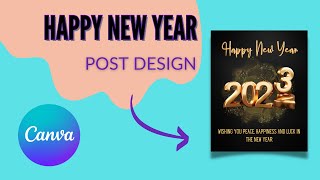 PHOTOSHOP TUTORIAL HAPPY NEW YEAR 2024 WALLPAPER  GREETING CARD  POSTER DESIGN [upl. by Noami]