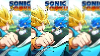 Sonic VS Goku Part 1amp2 STH X DB comic [upl. by Eiznil970]