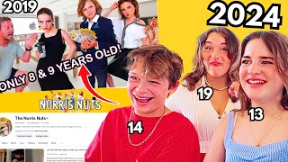 5 YEARS LATER REACTING TO OUR MOST POPULAR VIDEO quotKIDS TURN 21quot 2019 by The Norris Nuts [upl. by Risa974]