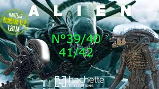 ALIEN N°39404142 CONSTRUISEZ VOTRE XENOMORPHE hachettecollections6087 [upl. by Brion415]