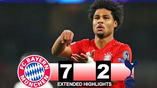 Tottenham 27 Bayern Munich  Highlights And All Goals [upl. by Ariajaj912]