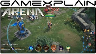 Arena of Valor  Gameplay walkthrough part 1  tutorial  android ios [upl. by Mariska]