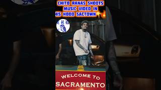 CHITO RANAS GOES BACK TO HIS HOOD🤯👀SHOOTS VIDEO IN SAC TOWN💯CHITO RANAS 8000 DEGREES chitoranas [upl. by Geno321]